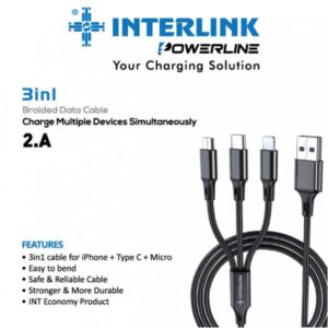 PowerLine 3-in-1 Data Cable